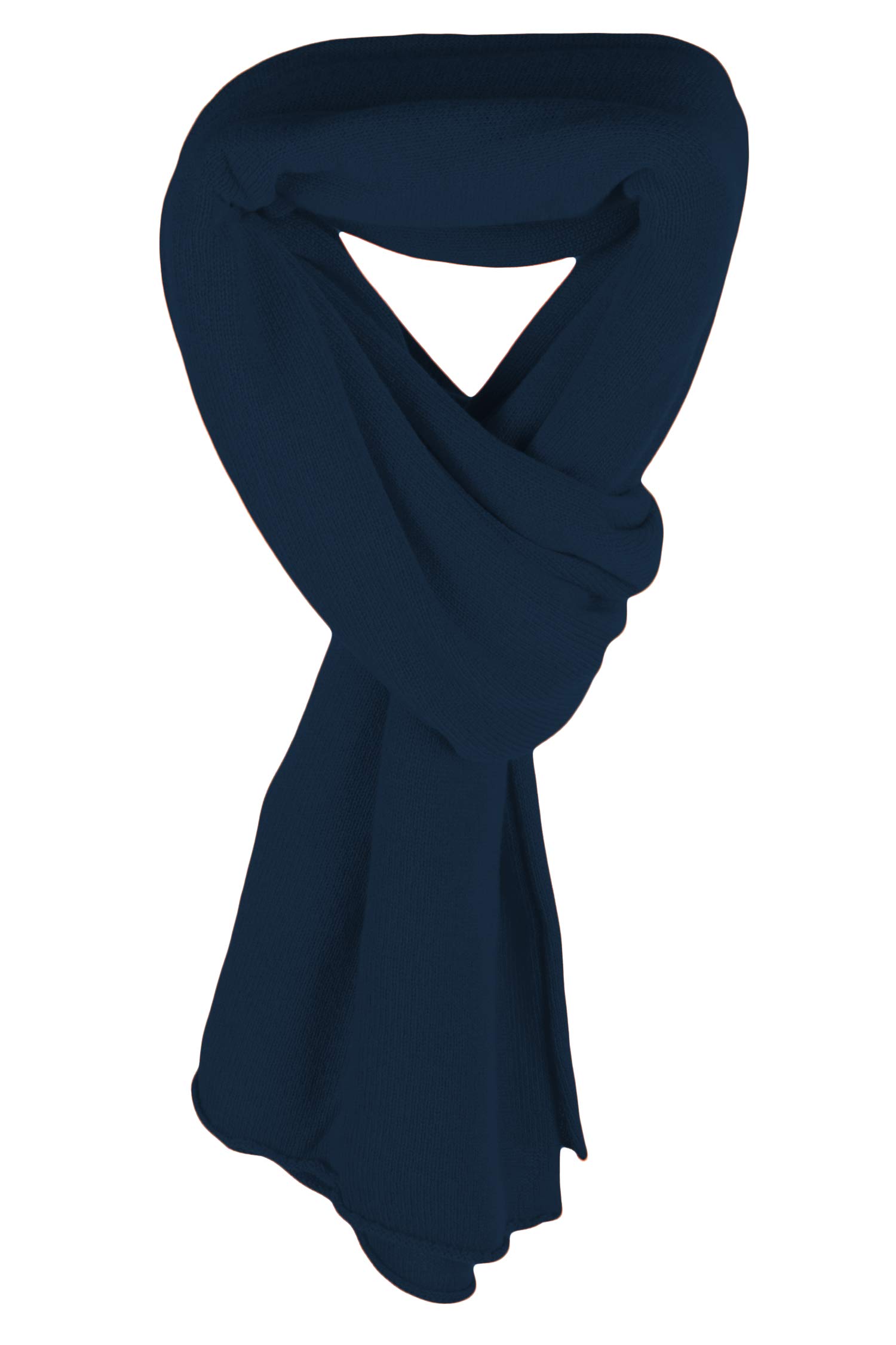 Haute Qualité Love Cashmere Écharpe pour femme 100 % cachemire – Bleu marine – Fabriqué en Écosse, bleu marine, taille unique Qffp8HEUw pas cher